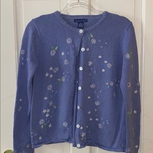 VINTAGE EMBROIDERED CARDIGAN